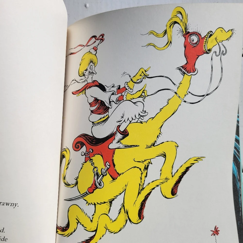 Dr. Seuss Book: If I Ran The Zoo ~ Dr. Seuss ~ 1950 Edition ~ Vintage Pop Art